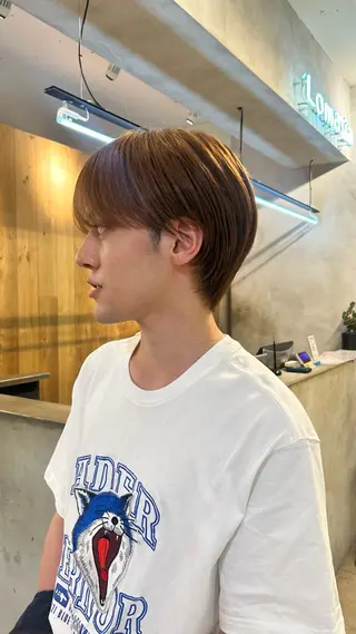 メンズ じゅわっと暖色カラー 🍊Moemiのヘアスタイル