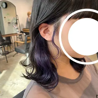 ミディアム カラー 🌷レイヤーカット/ フルキシオリ🌷のヘアスタイル