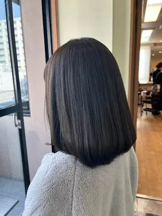 ミディアム カラー yuri🌼 NUMBER 天王寺のヘアスタイル