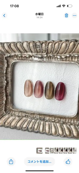 ネイル パラジェルサロン 大人女性が通うサロンのネイルデザイン