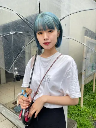 ショート カラー 🍸nana/透明感 カラー/レイヤー✨のヘアスタイル