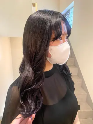 ロング sliver マツイ　レンのヘアスタイル