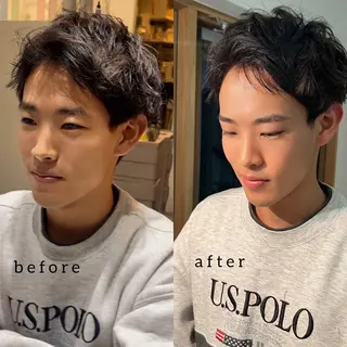 メンズ アイブロウ 自信が持てるお目元に 🪽✨moemiのマツエク・マツパデザイン