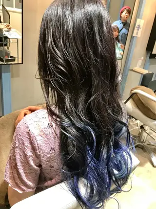 セミロング 所渉/韓国レイヤー /ウルフカットのヘアスタイル