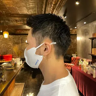 ショート カラー パーマ ヘアアレンジ メンズ 似合わせカラー / レイヤーMADOKAのヘアスタイル