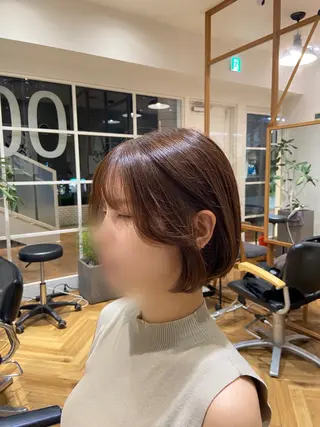 ミディアム カラー 小林 駿介のヘアスタイル