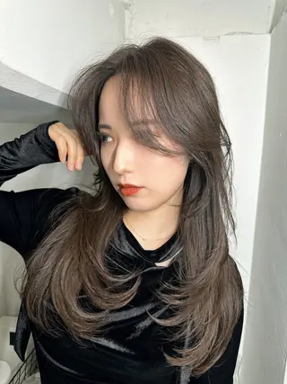 ロング カラー ワンホンヘア ケラチン/Kaitoのヘアスタイル