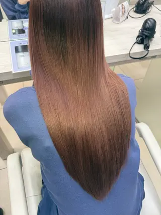 セミロング カラー どんな髪の悩みも解決 します✨田嶋俊一✨のヘアスタイル