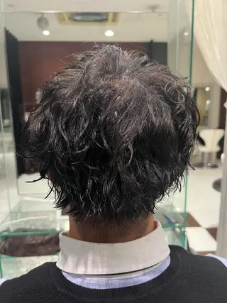 パーマ メンズ 古山 侑東 /メンズパーマのヘアスタイル