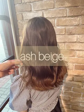 セミロング 🧡ミルクティー/ レイヤー🧡ショウナのヘアスタイル
