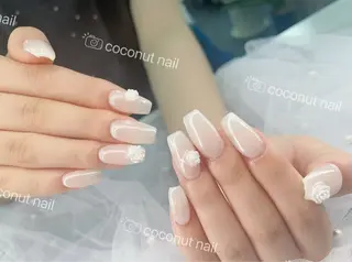 ネイル 神田 ココナッツのネイルデザイン
