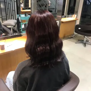 カラー BLANCO所属・杉浦 里奈のヘアスタイル