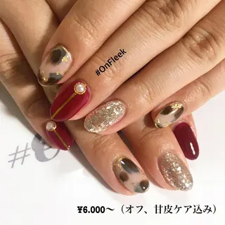 ネイル NailSalon ＃OnFleekのネイルデザイン