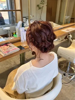 ヘアアレンジ フラム所属・WATANABE MISAKIのヘアスタイル