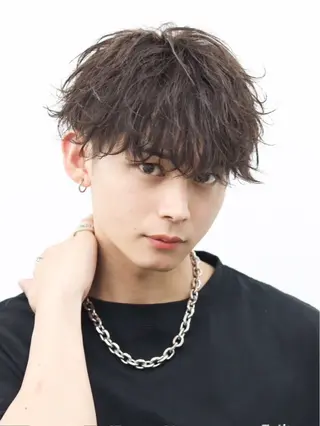 パーマ ヘアアレンジ メンズ メンズ特化❤️🔥 RIKU❤️🔥のヘアスタイル