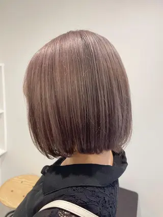 ショート カラー kyon.hair 韓国カットカラーのヘアスタイル