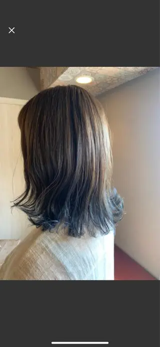 ミディアム ⭐️似合わせ⭐️ ほかぞの　りかのヘアスタイル