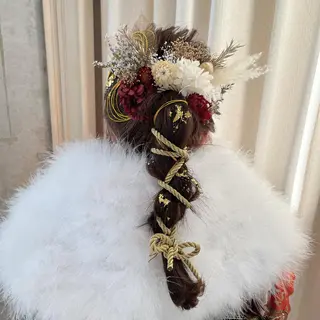 ロング ヘアアレンジ サソウ ユリエ🥥のヘアスタイル