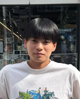 ショート パーマ メンズ 👑マッシュの王👑 メンズカット/ゆうきのヘアスタイル