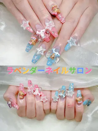 ネイル ラベンダー💖日暮里 ルル💖ネイルのネイルデザイン