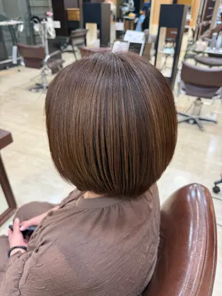 ミディアム 東田 篤希のヘアスタイル