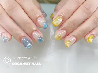 ネイル 神田 ココナッツのネイルデザイン