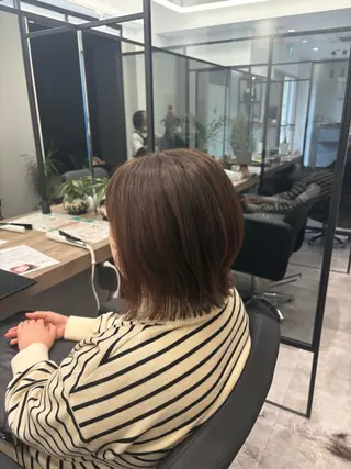 ミディアム Nail &Beauty by UNO伊勢原所属・COCO .のヘアスタイル