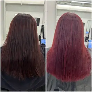 ミディアム カラー ローバー Roverのヘアスタイル