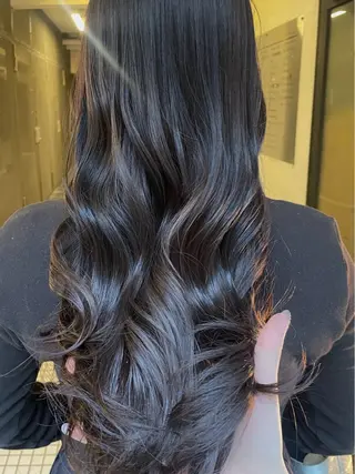 ロング さかした ちなのヘアスタイル