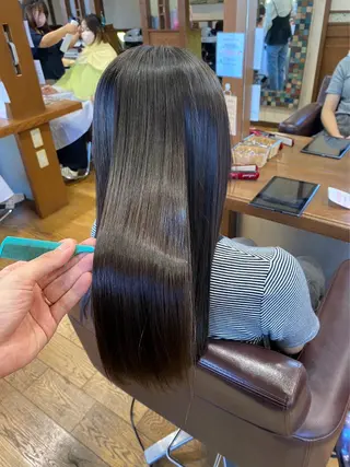 ロング 田中 悠之のヘアスタイル