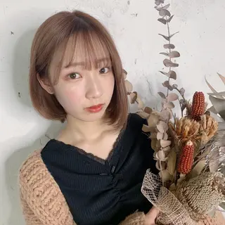 カラー Noele hair atelier(ノエルヘアアトリエ)所属・北上ゆい/個性派/ ナチュラルアレンジのヘアスタイル