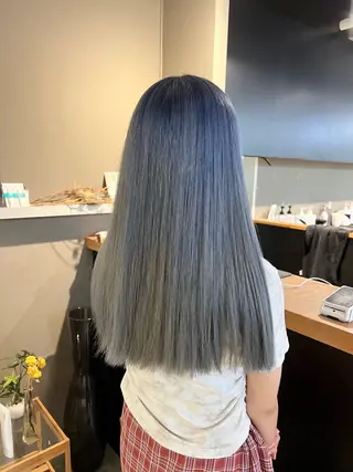 ロング カラー daiki 原宿のヘアスタイル