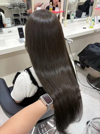 セミロング カラー ヘアアレンジ 💟RINNA 艶カラー💟のヘアスタイル