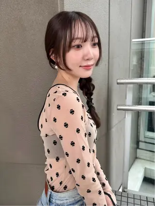 ロング カラー K-two 谷町店所属・K-two谷町❄️ hinaのヘアスタイル