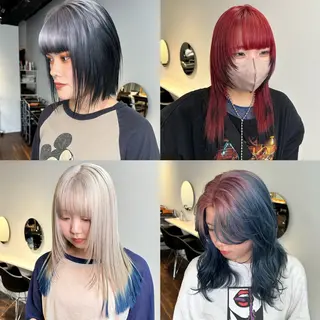 ロング カラー ワンホンヘア ケラチン/Kaitoのヘアスタイル