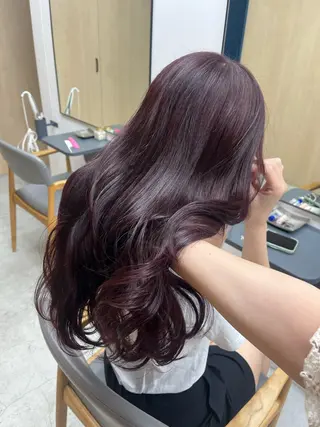 ロング カラー ayaka♡ 柔らかカラーのヘアスタイル