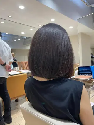 ミディアム ETOWA shinjuku所属・小顔似合わせ提案/ レイヤー/川澄かずまのヘアスタイル