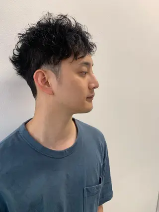 パーマ メンズ Libre×Reco所属・Libre 西野圭一のヘアスタイル