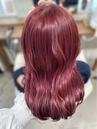 ロング 村上 綾音のヘアスタイル