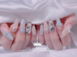 ネイル 長さだし専門店 M2　rikaのネイルデザイン