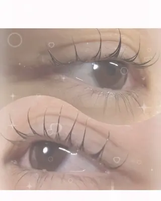 マツエク・マツパ 綿帽子　agui MAIのマツエク・マツパデザイン