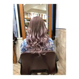 ロング カラー 100%髪質改善特化 TRUNSのヘアスタイル