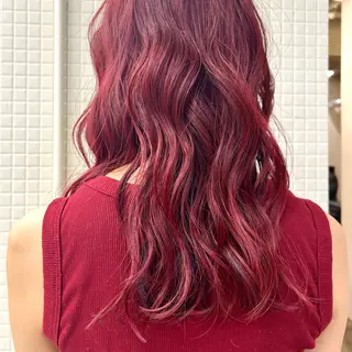 ロング カラー 7Bridge 滝内ひよりのヘアスタイル