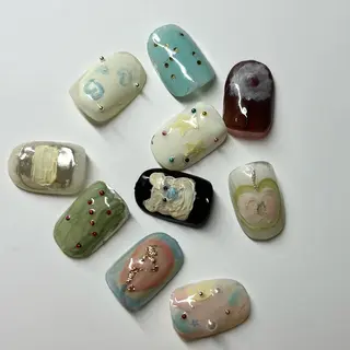 ネイル mitsuki / Manonのネイルデザイン