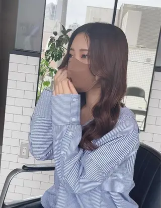 セミロング 🌫️大人韓国ヘア 🌫️naoyaのヘアスタイル