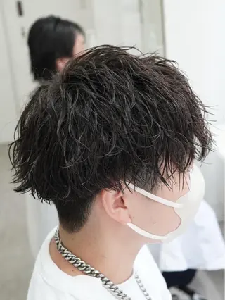 パーマ メンズ ✨️ツイスパ波巻き特 化小杉澪生✨️のヘアスタイル