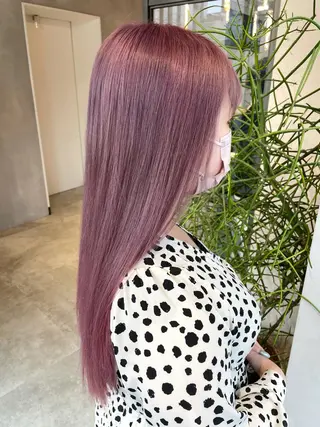 ロング カラー ブロンド×ハイトーン ／遠藤将太のヘアスタイル