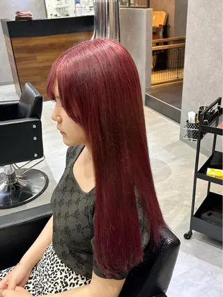 ロング ENA💗NEXT /ハイトーンエクステのヘアスタイル