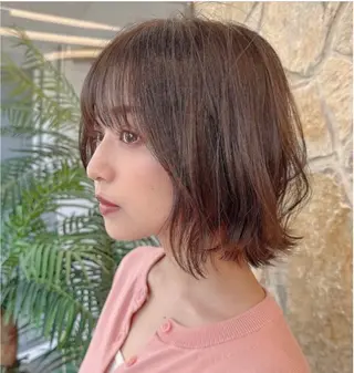 ミディアム ORO所属・梶 久菜乃のヘアスタイル