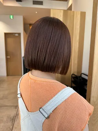 ショート sea by luvismけやき通り2号店所属・ボブ/ショート/ 縮毛矯正/岸本恭明のヘアスタイル